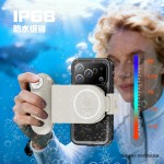 Magnetic Clip Holder for Outdoor Sports, Swimming, Diving, Bluetooth Photography Stand Kit Compatible with Apple, Samsung, Huawei, Xiaomi Devices