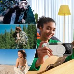 Magnetic Clip Holder for Outdoor Sports, Swimming, Diving, Bluetooth Photography Stand Kit Compatible with Apple, Samsung, Huawei, Xiaomi Devices